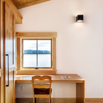 Piseco Lake Residence- Guest Bedroom Desk