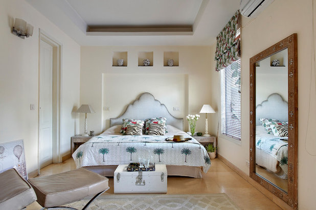 Transitional Bedroom by Mrigank Sharma Photography