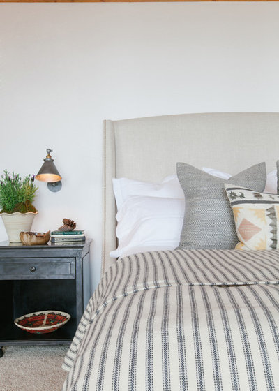 Rustic Bedroom by Jodi Fleming Design