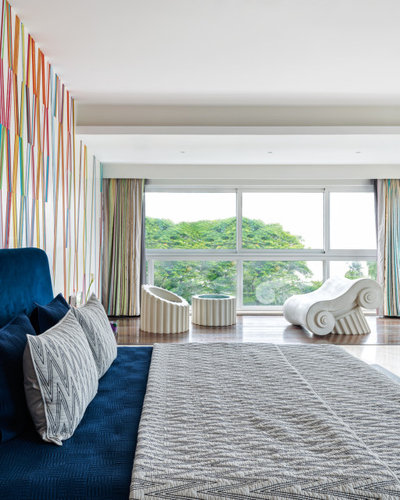 Contemporary Bedroom by Jannat Vasi Interior Design