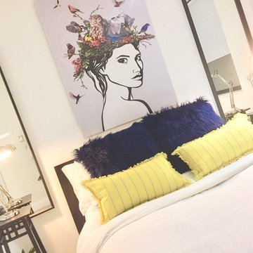 Pop Art Inspired Bedroom