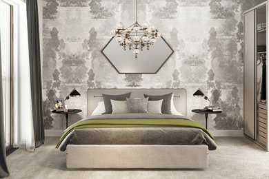 Design ideas for a bedroom in London.