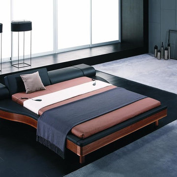 Portofino - Adjustable Modern Leather Bed