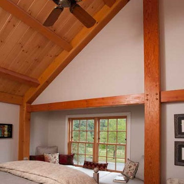 Post and Beam Bedroom