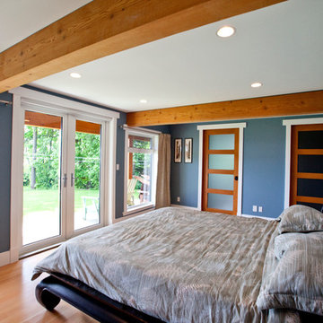 Post and Beam Bedroom
