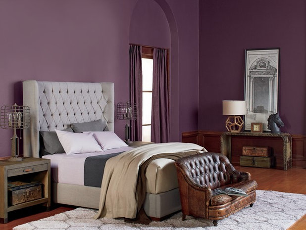 Contemporary Bedroom by Pratt & Lambert Paints