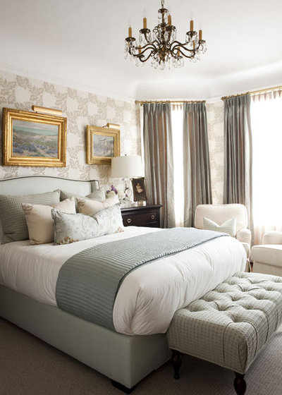 Traditional Bedroom by Caitlin Wilson Design