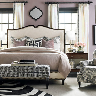 Inspiration for a contemporary bedroom remodel in Other