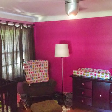 Pretty in pink bedroom