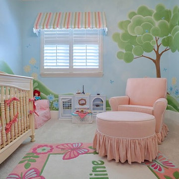 Pretty in Pink: Cameron's Design Girl's Nursery