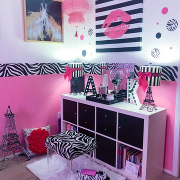Pretty in Pink Girl’s Bedroom