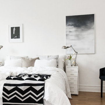 Prints on the wall