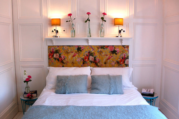 Eclectic Bedroom by Reyne Design