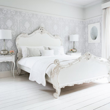 Provencal Sassy White French Bed