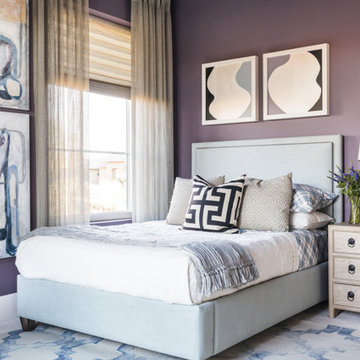 Purple Terrace Bedroom