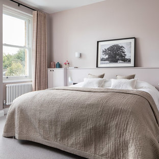 75 Beautiful White Bedroom With Pink Walls Pictures Ideas June 2021 Houzz