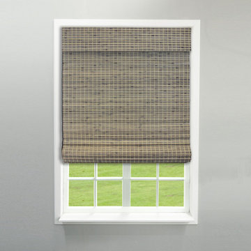 Radiance Privacy Weave Driftwood Bamboo Blinds