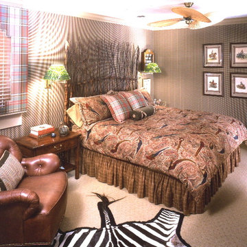 Ralph Lauren Style Guest Bedroom