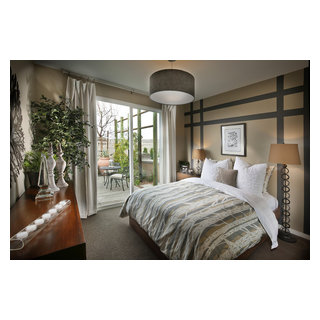 Rancho Bella Vista - Next Gen Home - Contemporain - Chambre - Orange County  - par In House Interior Design | Houzz