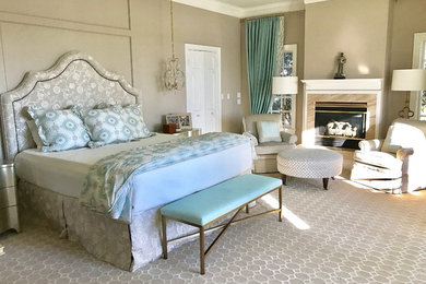 Inspiration for a timeless bedroom remodel in Richmond