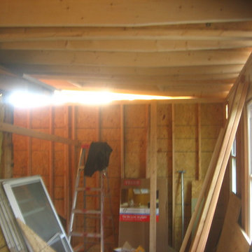 Rear addition to an awesome house.