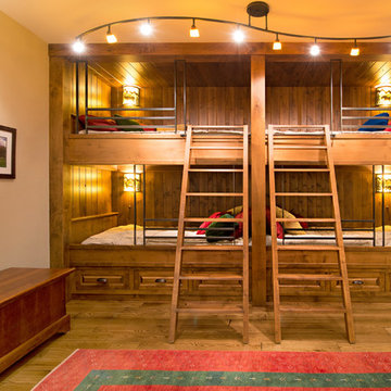Recessed Stacked Beds