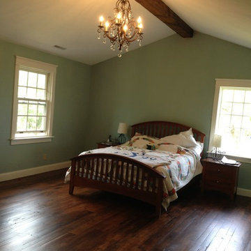 reclaimed barnwood master suite
