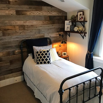 Reclaimed Bedroom Accent Wall