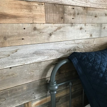 Reclaimed Bedroom Accent Wall