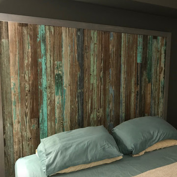 Reclaimed Wood Custom Headboard 1920's Barn Wood