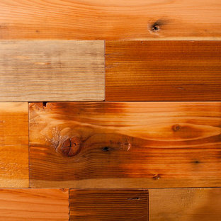 Reclaimed Wood Feature Wall | Houzz