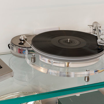 Record Player with one touch access