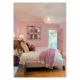 Red Hot Mama - Eclectic - Bedroom - Boston - by Heidi Pribell Interiors ...