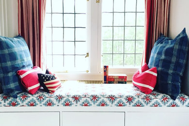 Red, White & Blue Book Nook