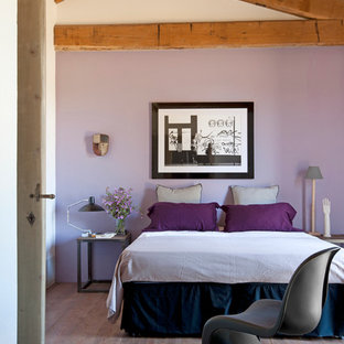 75 Beautiful Rustic Bedroom With Purple Walls Pictures Ideas November 2020 Houzz