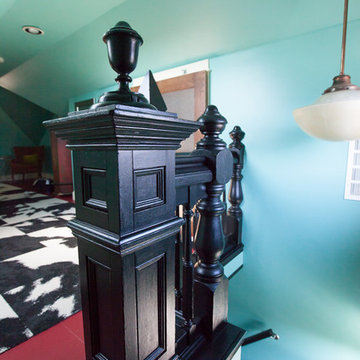 Remodeled 3rd floor attic space