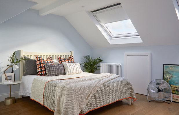 Transitional Bedroom by Hampstead Design Hub