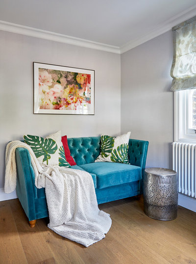 Transitional Bedroom by Hampstead Design Hub