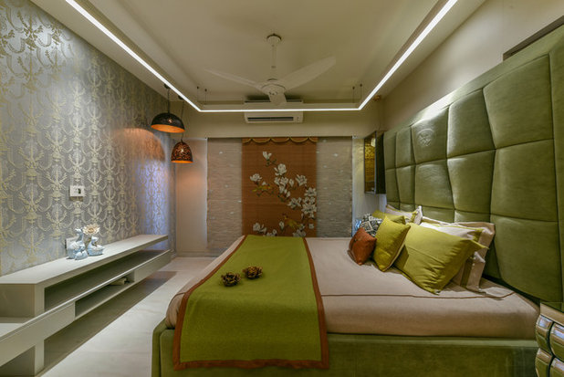 Contemporary Bedroom by Sonali shah