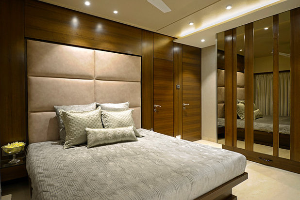 Contemporary Bedroom by Contours The Design Company