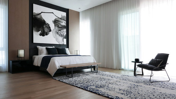 Contemporary Bedroom by Interior Design Confederation Singapore