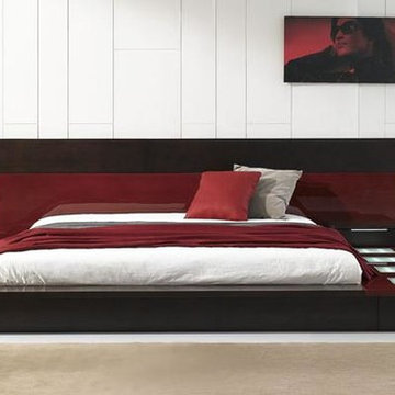Rimini - Contemporary Walk on Platform Bed