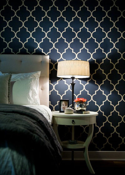 Contemporary Bedroom by Allison Jaffe Interior Design LLC