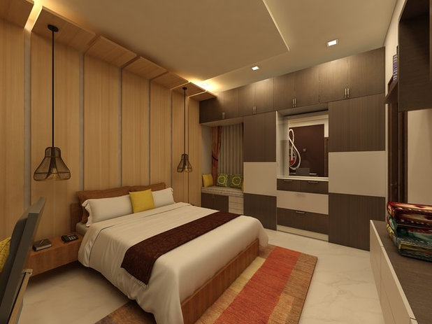 Modern Bedroom by Regalias Modular India Interiors & Infrastructure