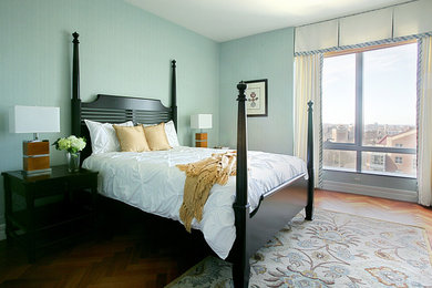 Inspiration for a timeless bedroom remodel in Boston