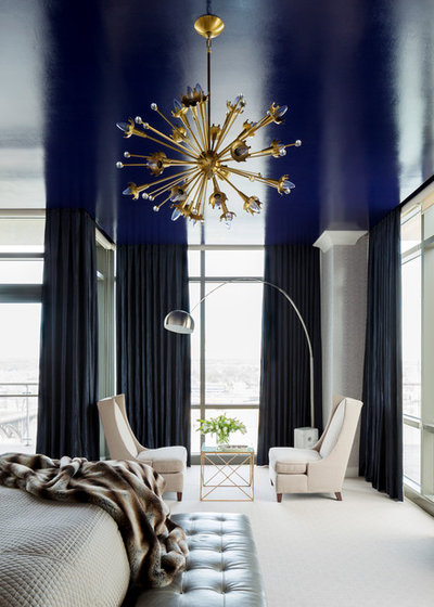 Contemporary Bedroom by Tobi Fairley Interior Design