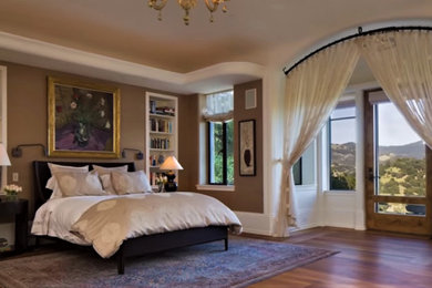サンフランシスコにあるトラディショナルスタイルのおしゃれな寝室
