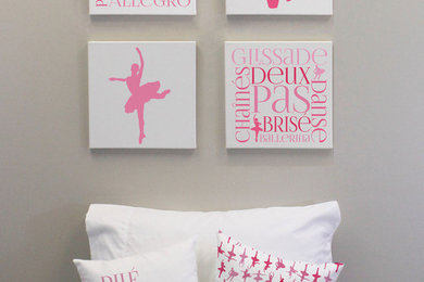 RoomCraft "Ballet" Bedding and Room Decorations