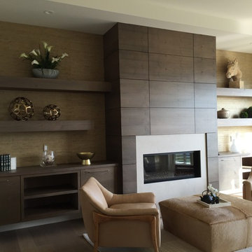 Rustic Mountain Master Bedroom- Alder Built-Ins