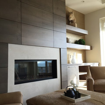 Rustic Mountain Master Bedroom- Alder Built-Ins